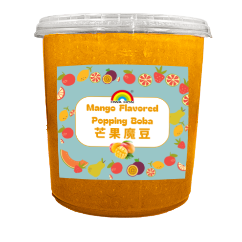 Mango Popping Boba